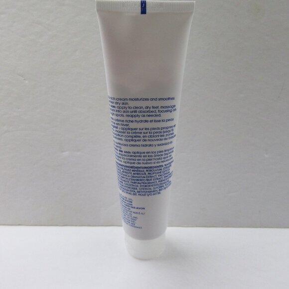 3 Avon Foot Works Pomegranate Chocolate Moisturizing Foot Scrub, Cream, Soak NEW - Picture 13 of 16